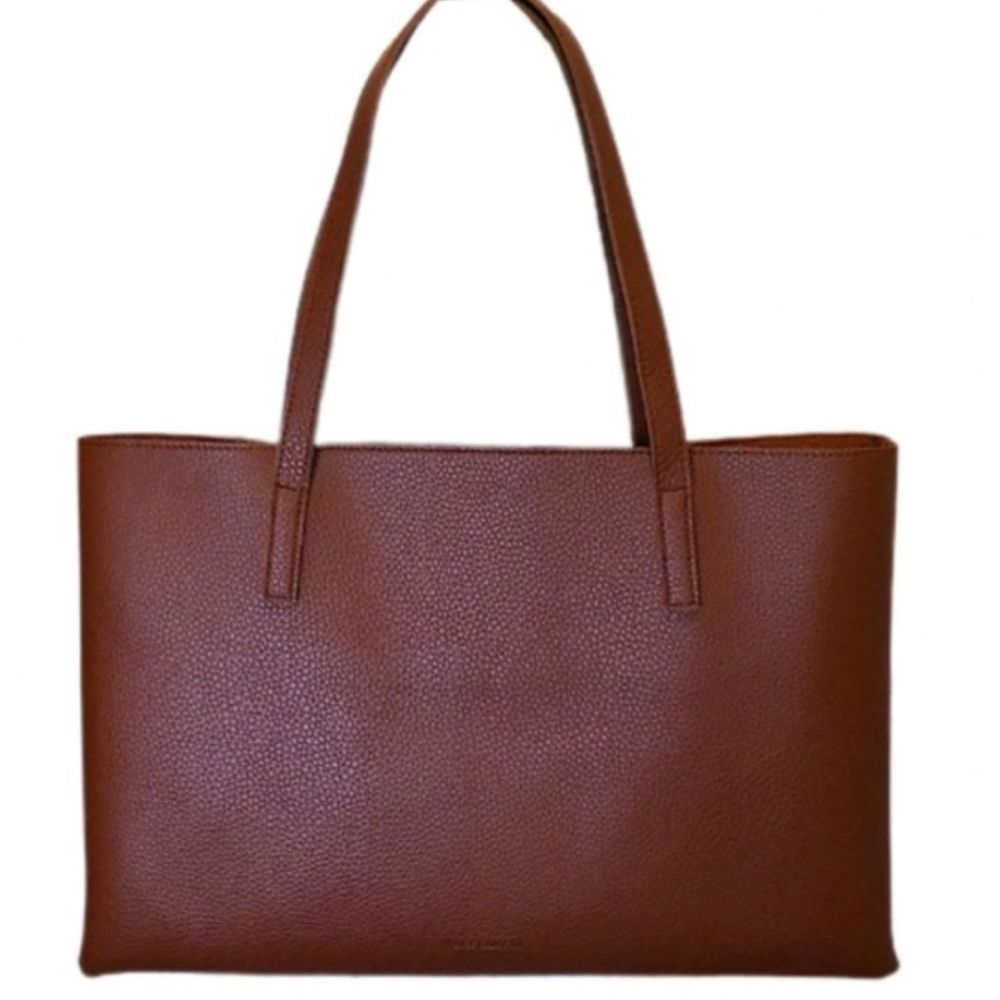 Vince Camuto Brown Leather Tote Bag